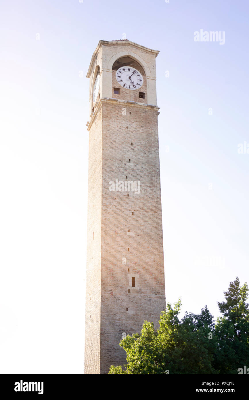 Buyuk Saat-Great Clock Tower di Adana, Turchia Foto Stock