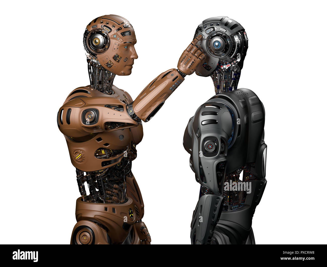 Robot Umanoide Immagini senza sfondo e Foto Stock ritagliate - Alamy