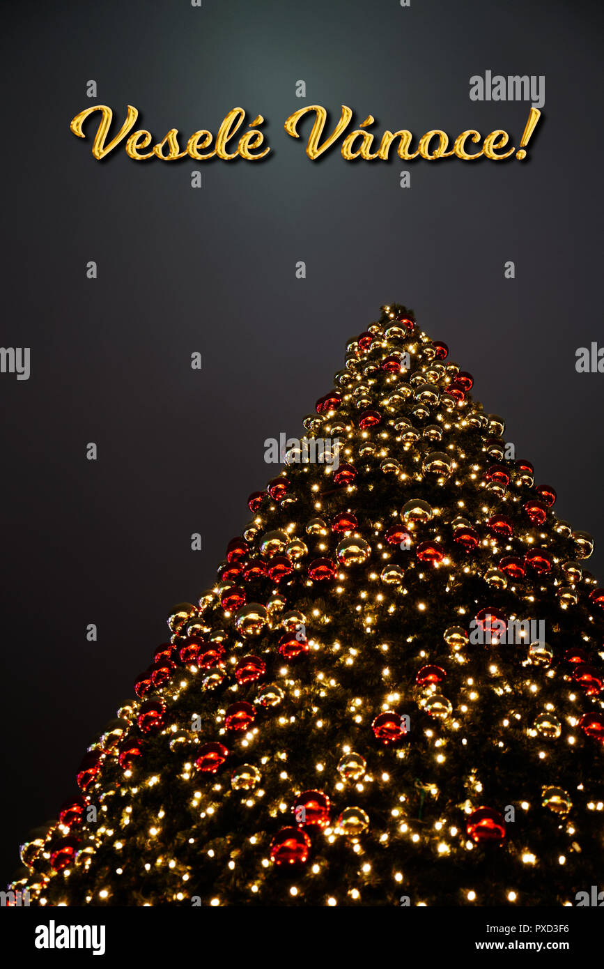 Buon Natale In Ceco.Vanoce Immagini E Fotos Stock Alamy