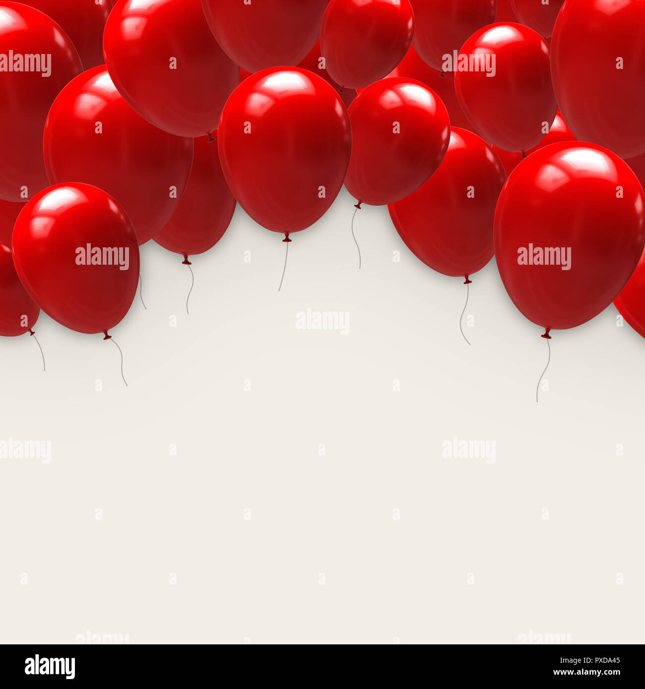 Celebrare Sfondo Con Palloncini Rossi - Immagini vettoriali stock e altre  immagini di 2015 - 2015, Anniversario, Arte, Cultura e Spettacolo - iStock