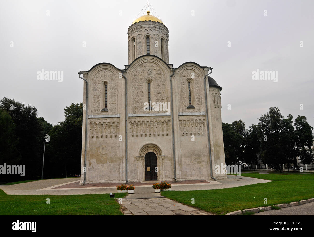 San Demetrio' Cattedrale, situato su Sobornaya Ploschad. Vladimir, Russia Foto Stock