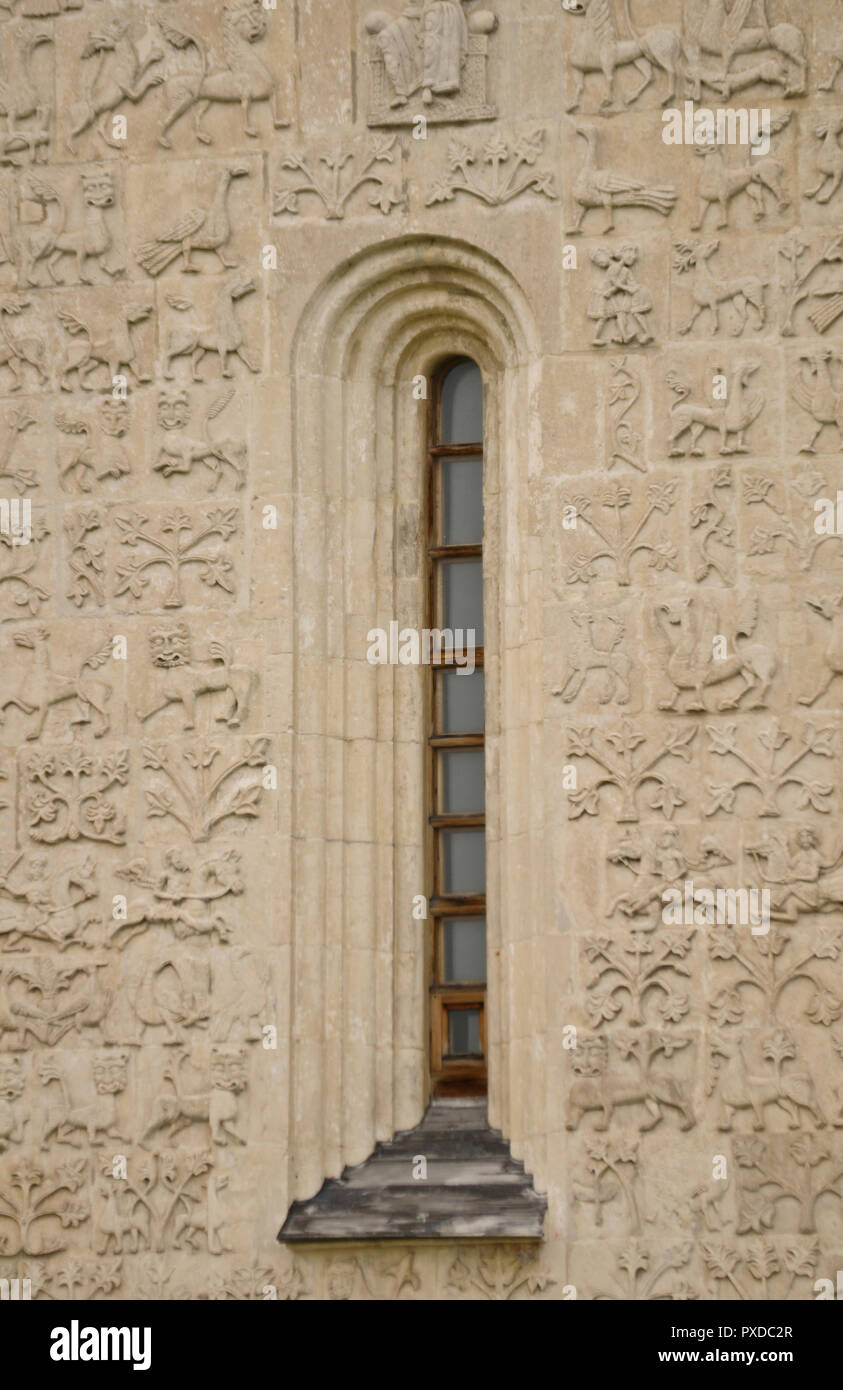San Demetrio' Cattedrale, situato su Sobornaya Ploschad. Vladimir, Russia Foto Stock