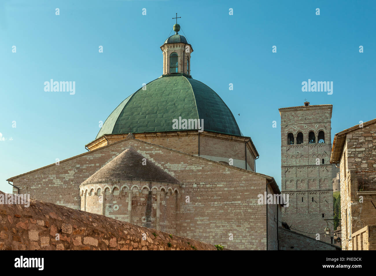 Chiesa di San Rufino, assisi, Perugia, Umbria, Italia Foto Stock