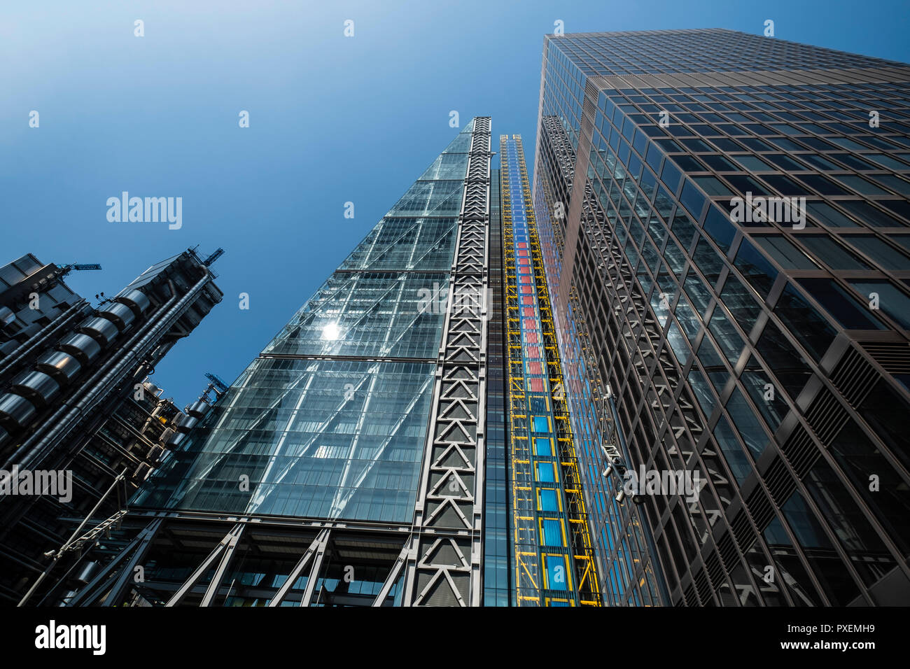 La grattugia / Leadenhall Building / 122 Leadenhall Street, City of London, England, Regno Unito Foto Stock