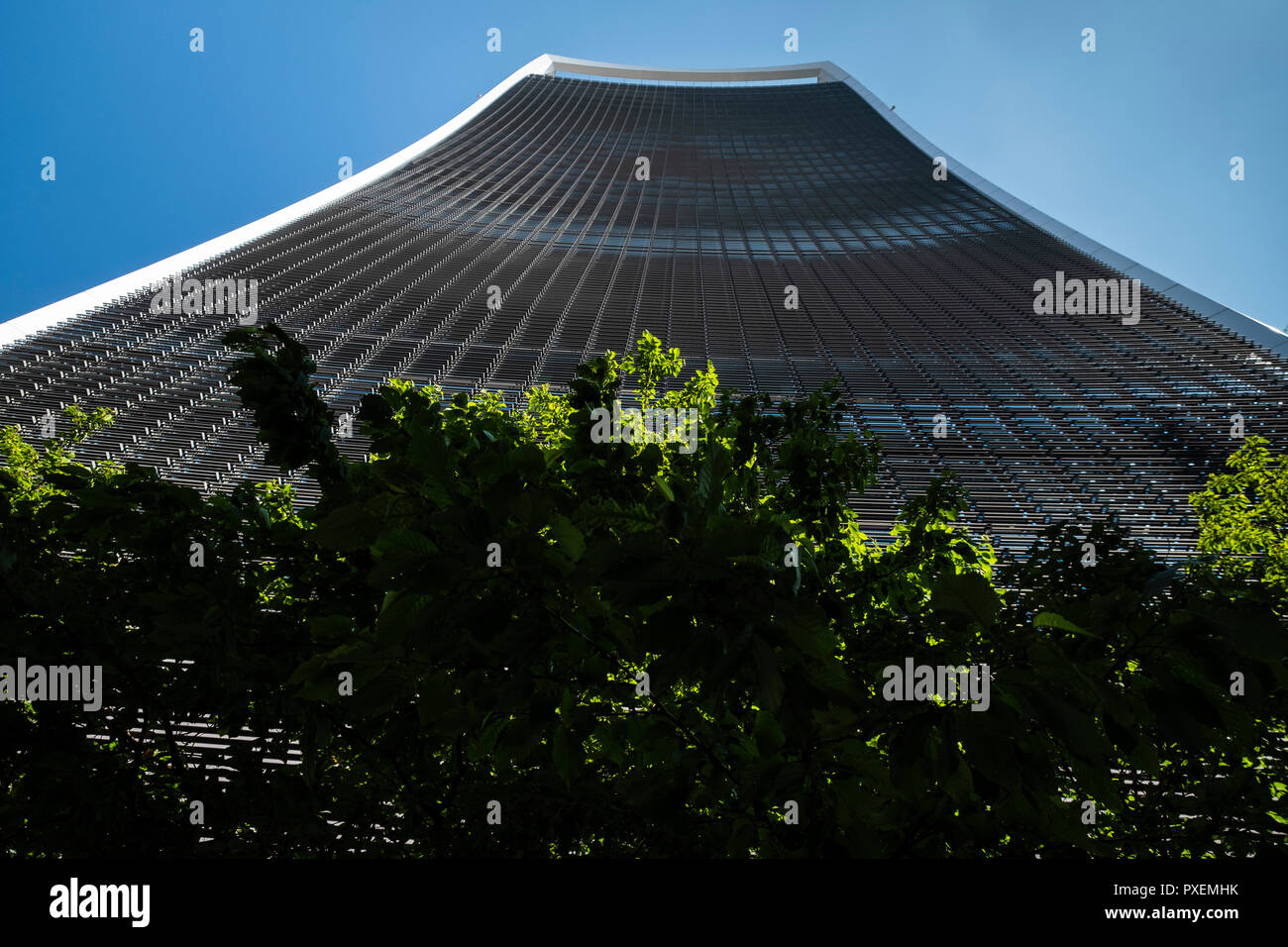 Il walkie talkie / 20 Fenchurch Street, City of London, England, Regno Unito Foto Stock