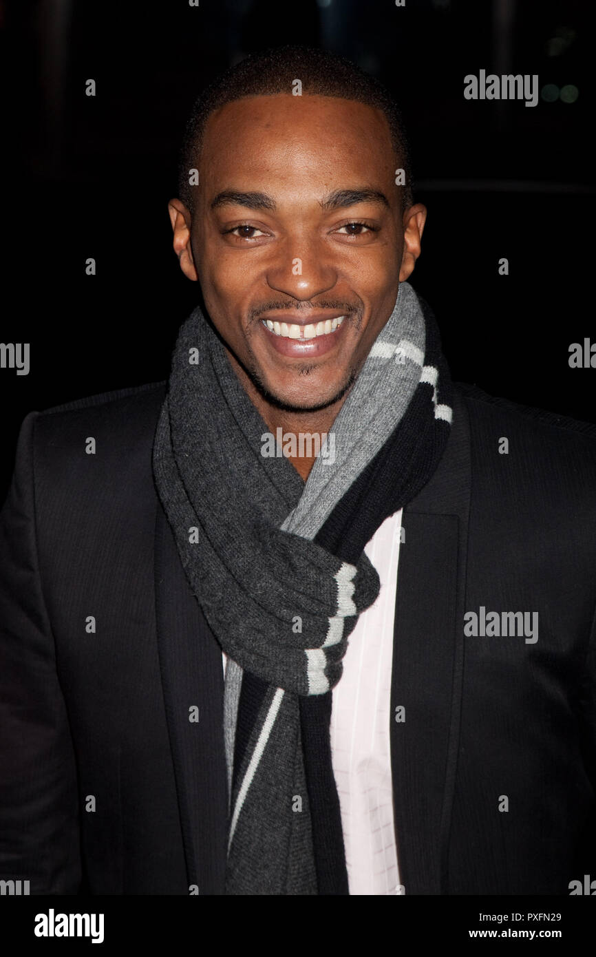 NEW YORK, NY - Novembre 30, 2009: Attore Anthony Mackie assiste IFP del XIX annuale di Gotham Independent Film Awards a Cipriani, Wall Street. Foto Stock