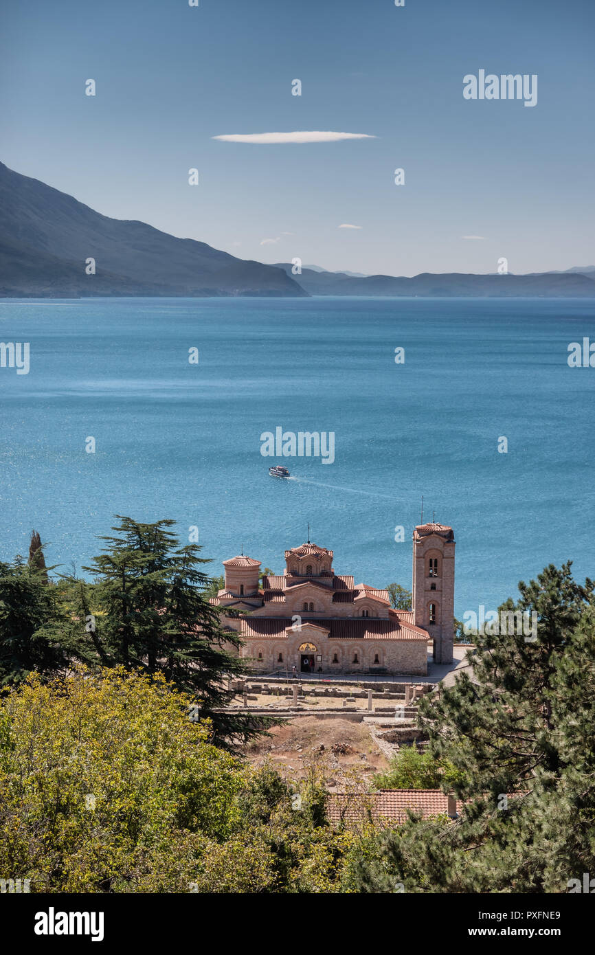 Basilica di San Clemente a Ohrid Macedonia Foto Stock