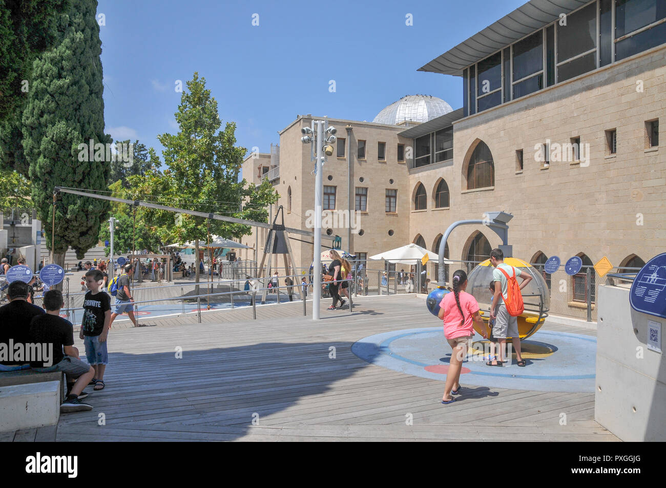 Madatech, israeliano il Museo Nazionale della Scienza e della tecnologia spaziale, Haifa, Israele Foto Stock