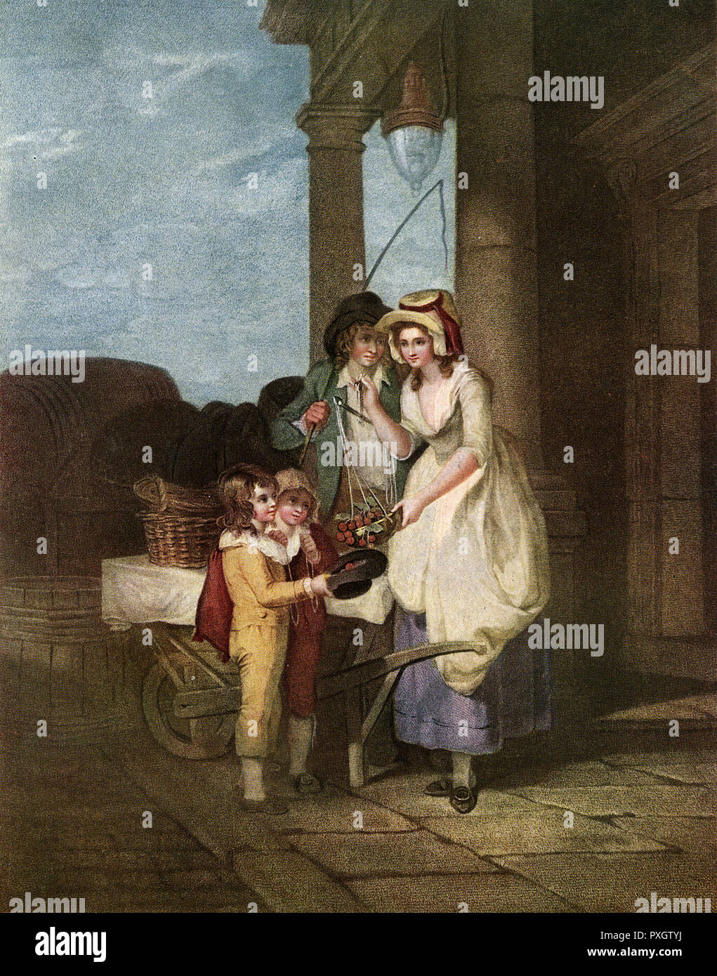 COSTUME PER BAMBINI 1795 Foto Stock