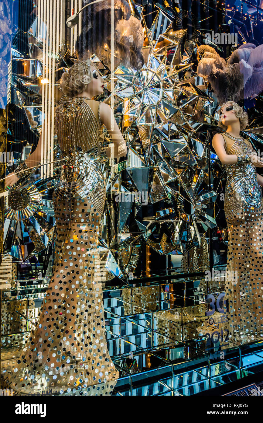 Bergdorf Goodman Fifth Avenue di Manhattan   New York New York, Stati Uniti d'America Foto Stock