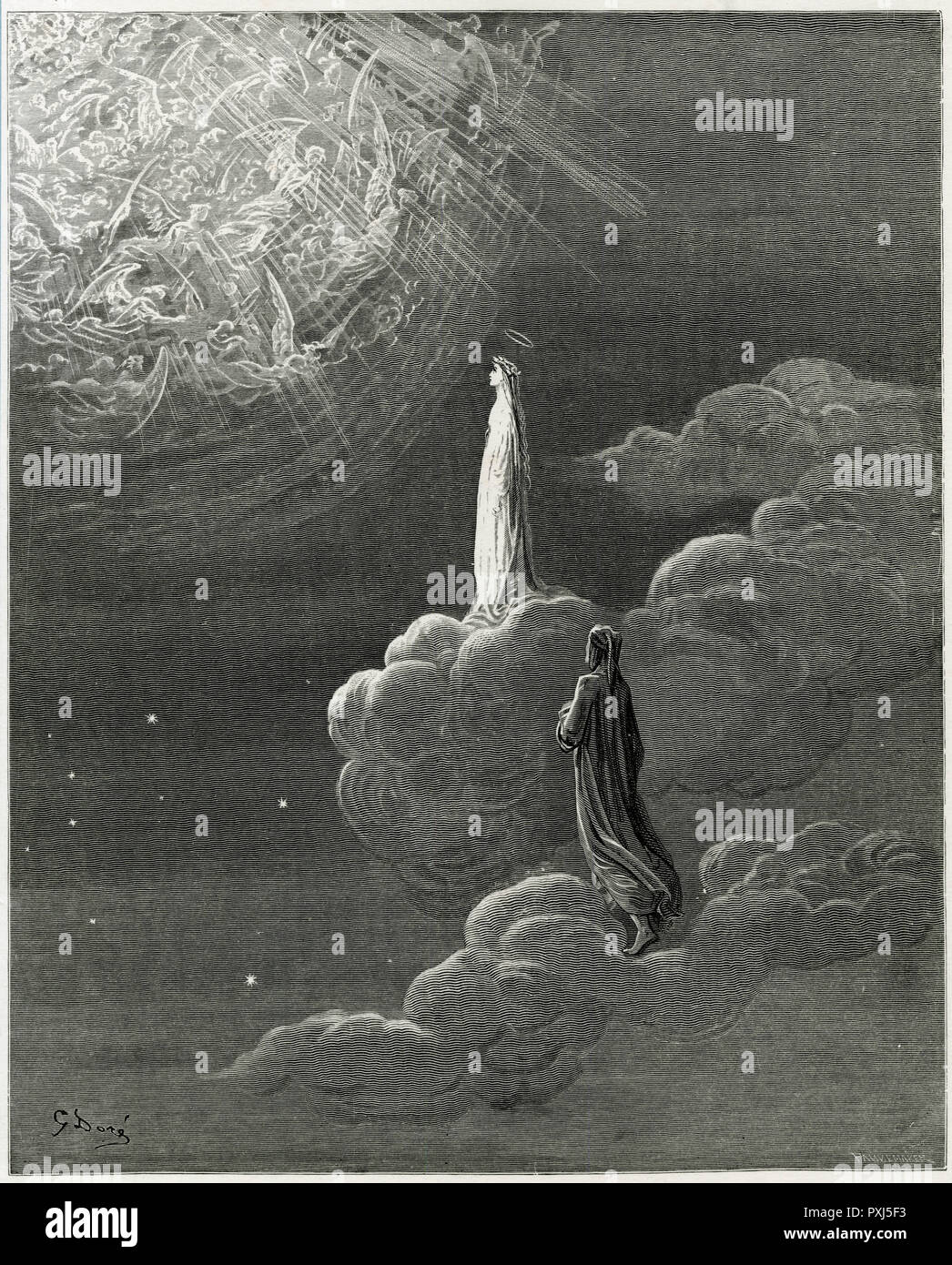 DANTE/DORE/PARADISE Foto Stock