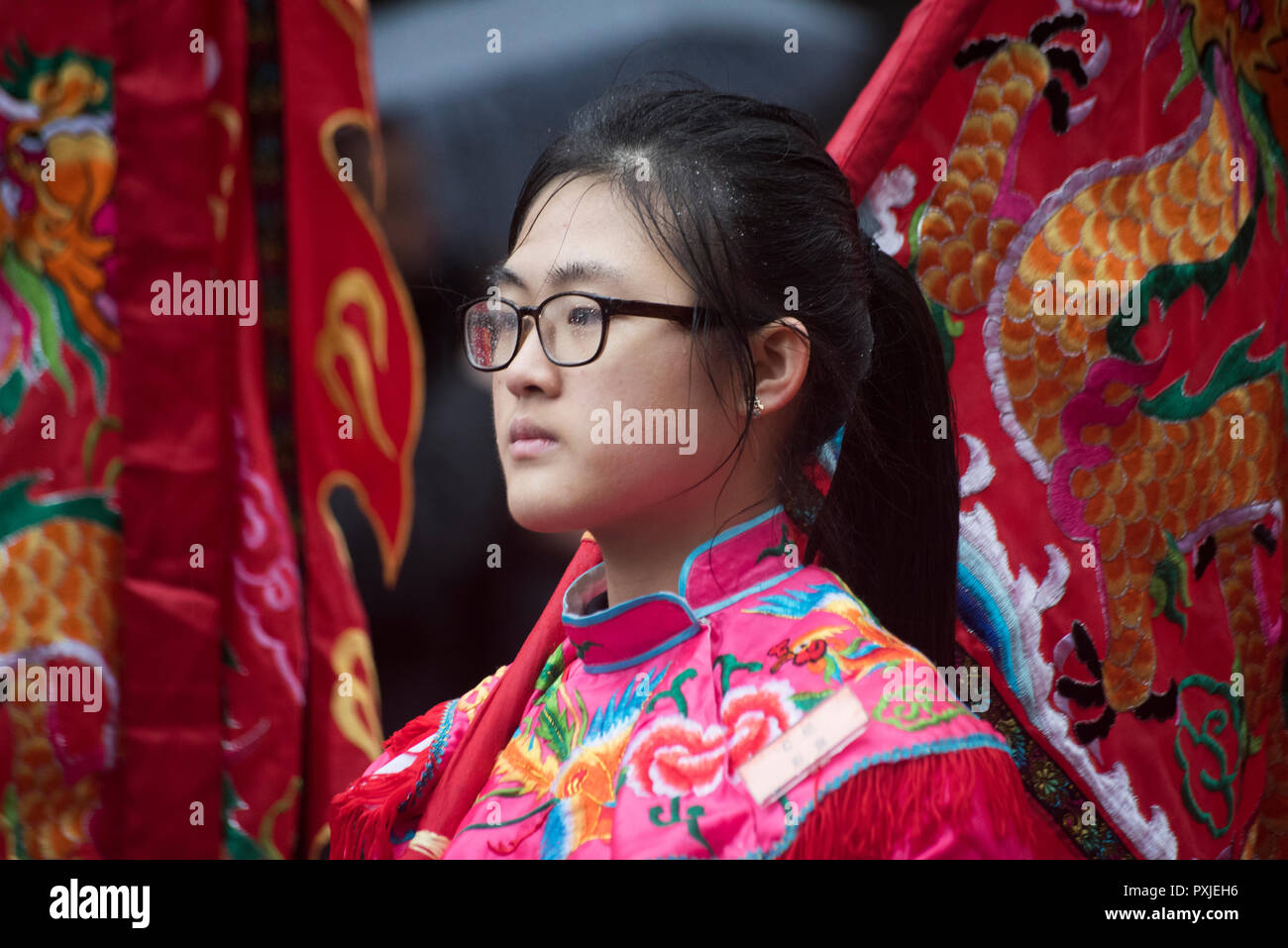 Parigi, Francia. Capodanno cinese Foto Stock