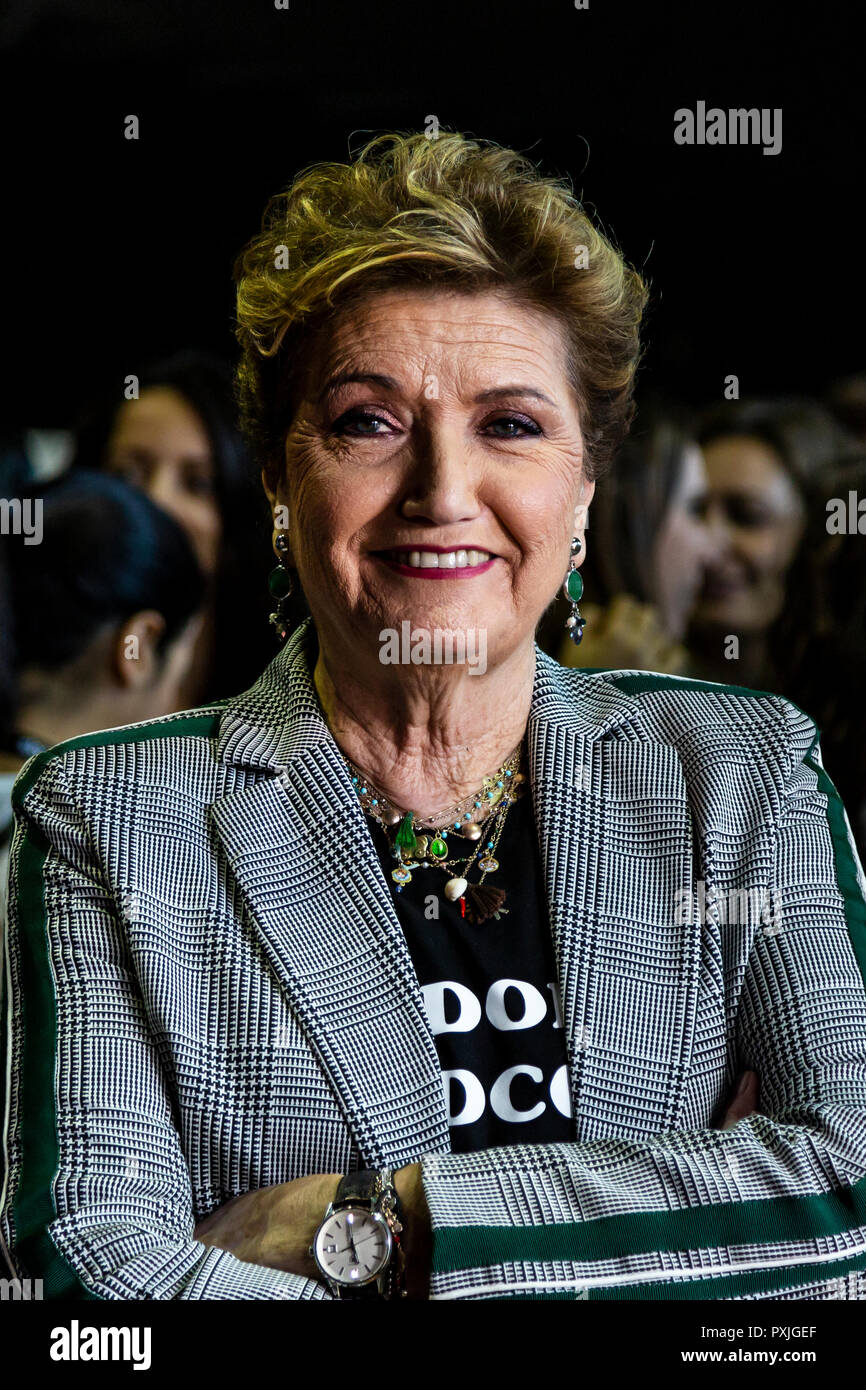 Milano, Italia. 22 ottobre, 2018. X-Factor 12 Live photo call, Milano, Italia Credito: Valeria Portinari/Alamy Live News Foto Stock