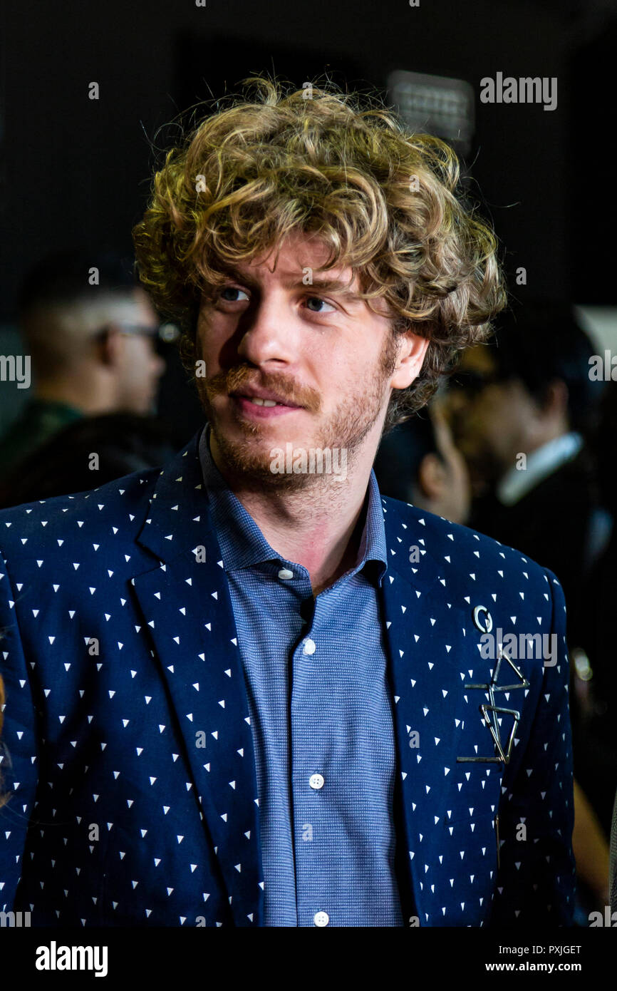 Milano, Italia. 22 ottobre, 2018. X-Factor 12 Live photo call, Milano, Italia Credito: Valeria Portinari/Alamy Live News Foto Stock