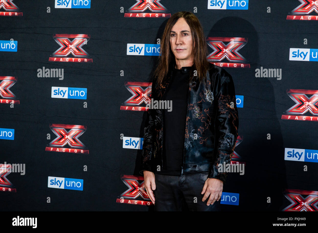 Milano, Italia. 22 ottobre, 2018. X-Factor 12 Live photo call, Milano, Italia Credito: Valeria Portinari/Alamy Live News Foto Stock