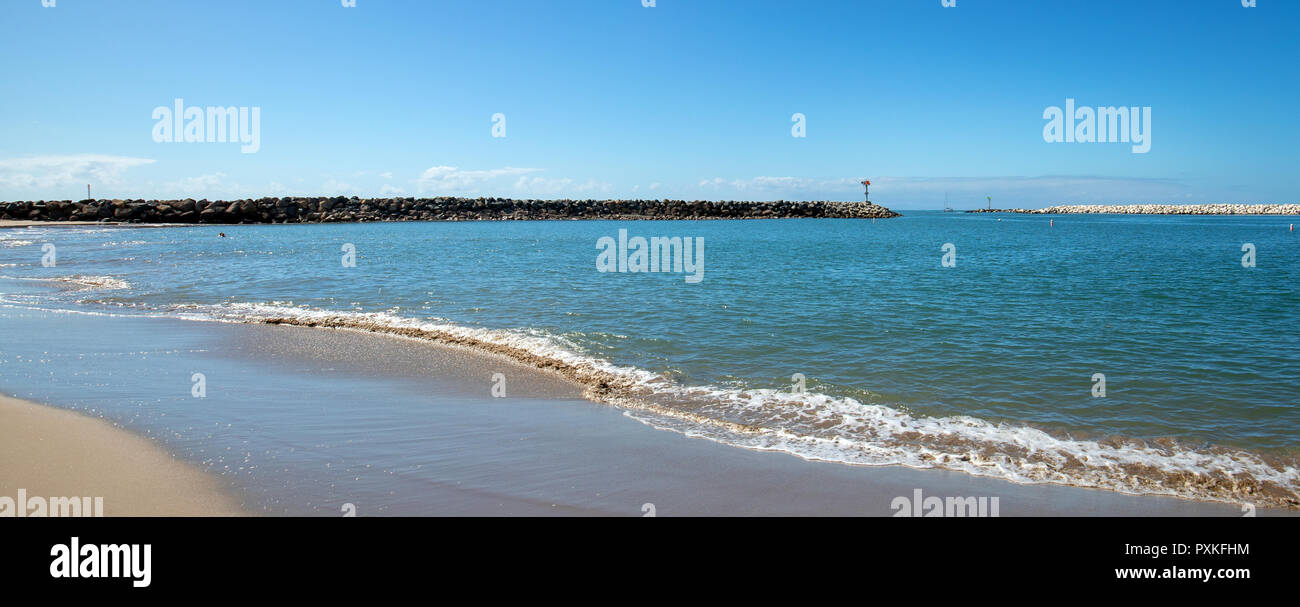 Surfers Knoll spiaggia di Ventura California Stati Uniti Foto Stock