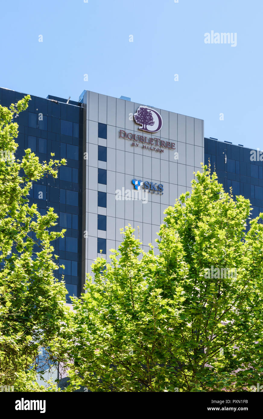 Nuova Double Tree by Hilton Hotel di Northbridge, Australia occidentale, Australia Foto Stock