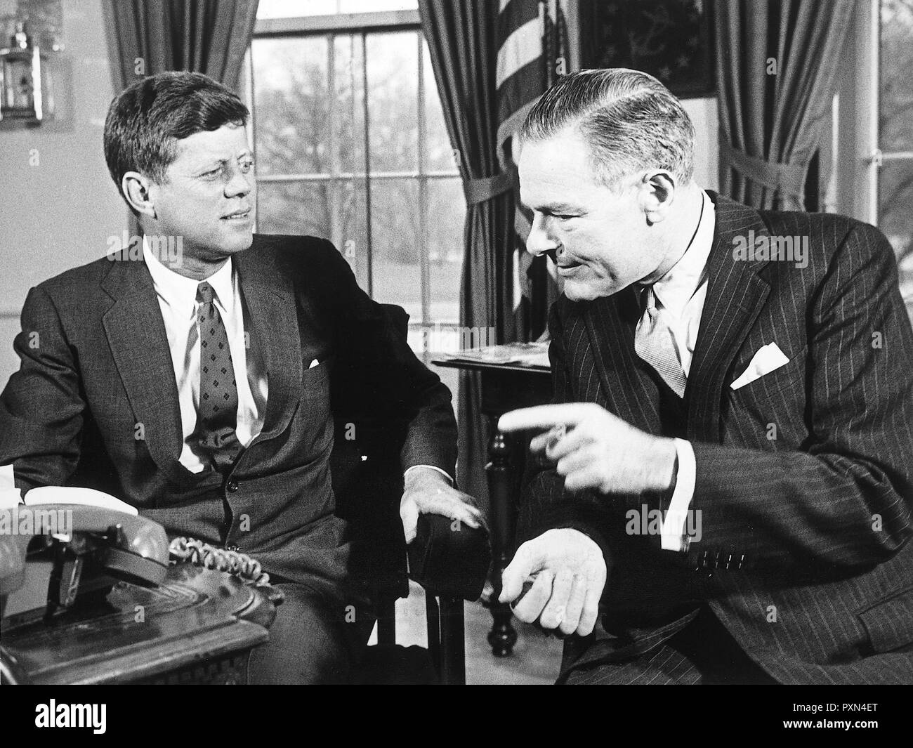 John Fitzgerald Kennedy, Henry cabot lodge Foto Stock