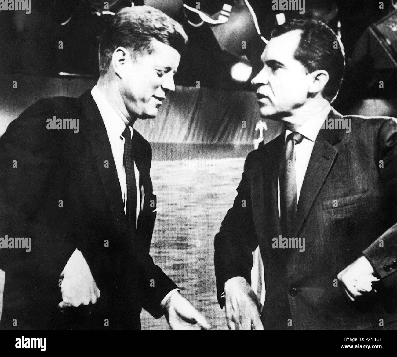 John Fitzgerald Kennedy, Richard Nixon Foto Stock