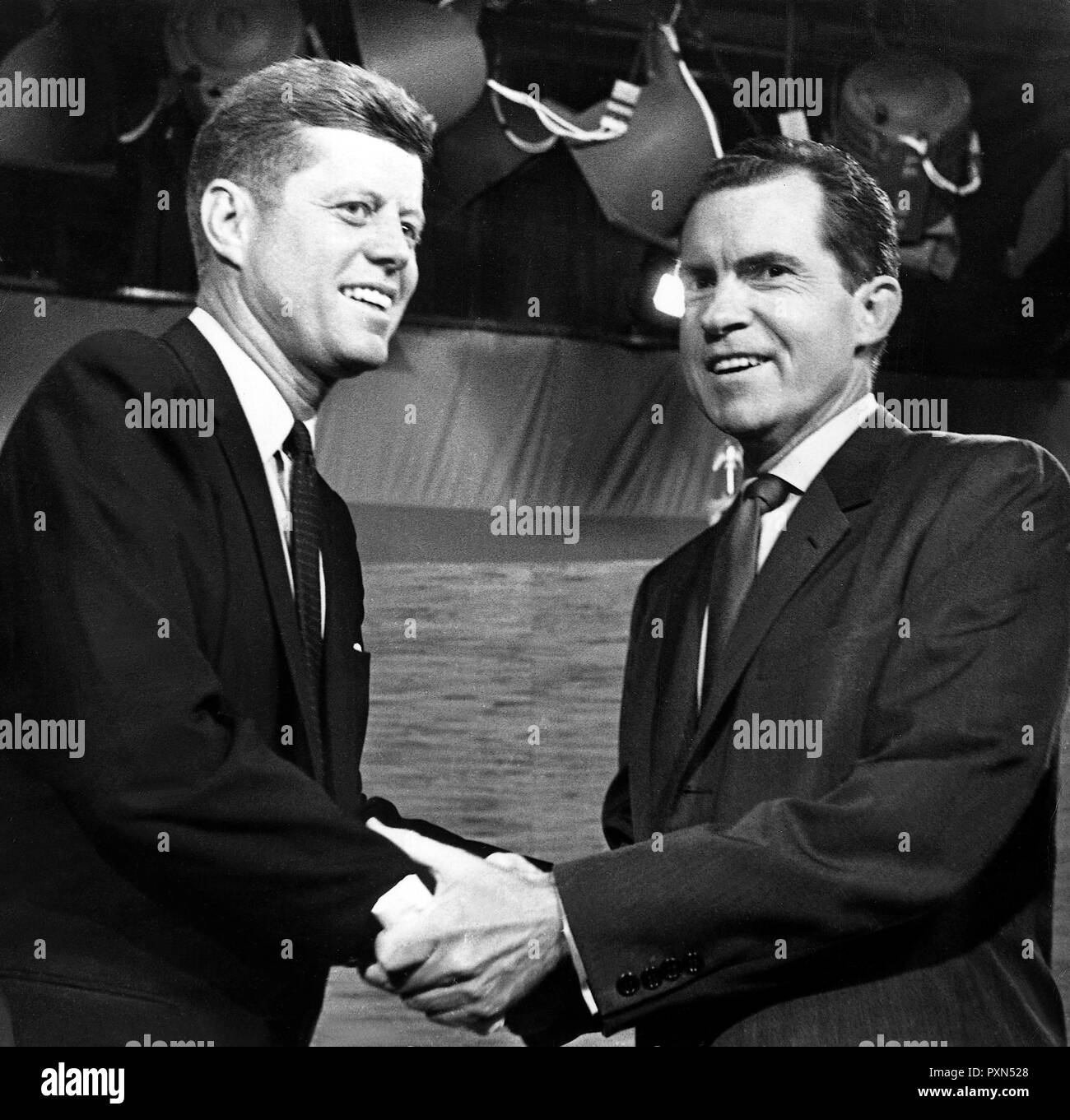 John Fitzgerald Kennedy, Richard Nixon Foto Stock