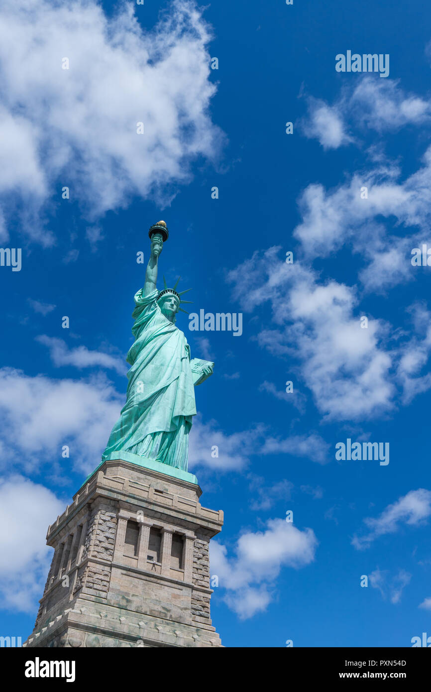 La Statua della Libertà, New York City, Stati Uniti d'America Foto Stock