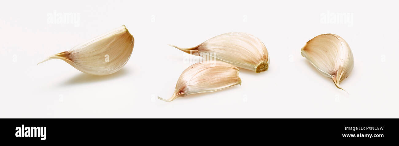 spicchi d'aglio Foto Stock