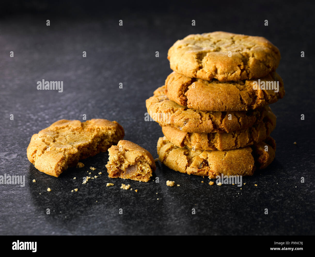 Biscotti allo zenzero Foto Stock