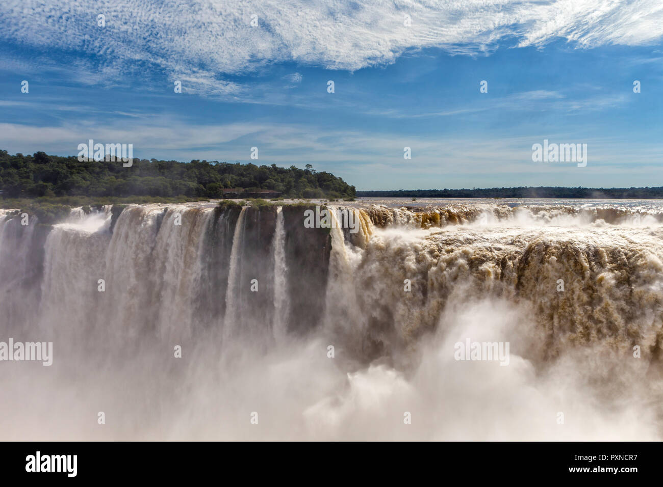 Cascate di Iguassù, Puerto Iguazu, Misiones, Argentina Foto Stock