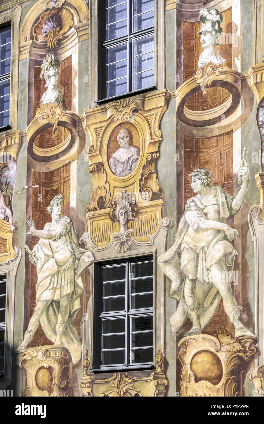 Altes Rathaus (municipio), Bamberg, sito Patrimonio Mondiale dell'UNESCO, Baviera (Alta Franconia), Germania Foto Stock