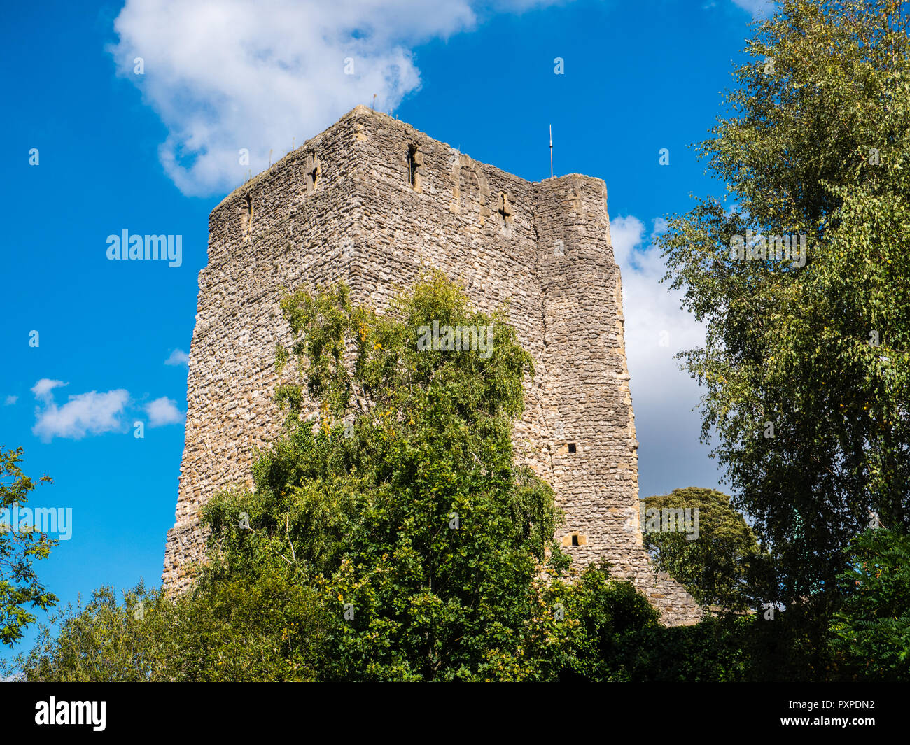 St George's Tower, legati alla città di Saxon Gate, Oxford Castle, Oxfordshire, Inghilterra, Regno Unito, GB. Foto Stock