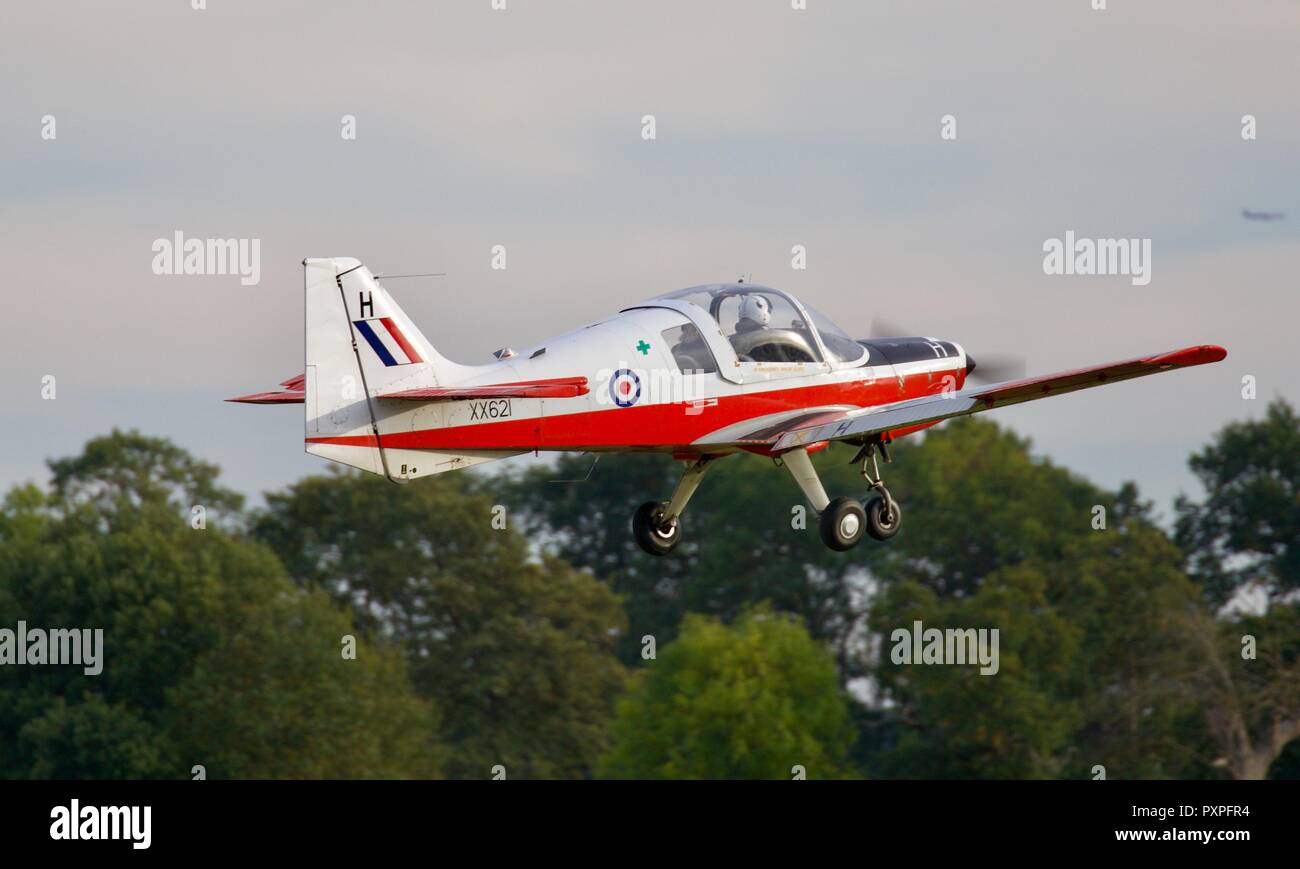 Aviazione scozzese Bulldog (XX621) Foto Stock