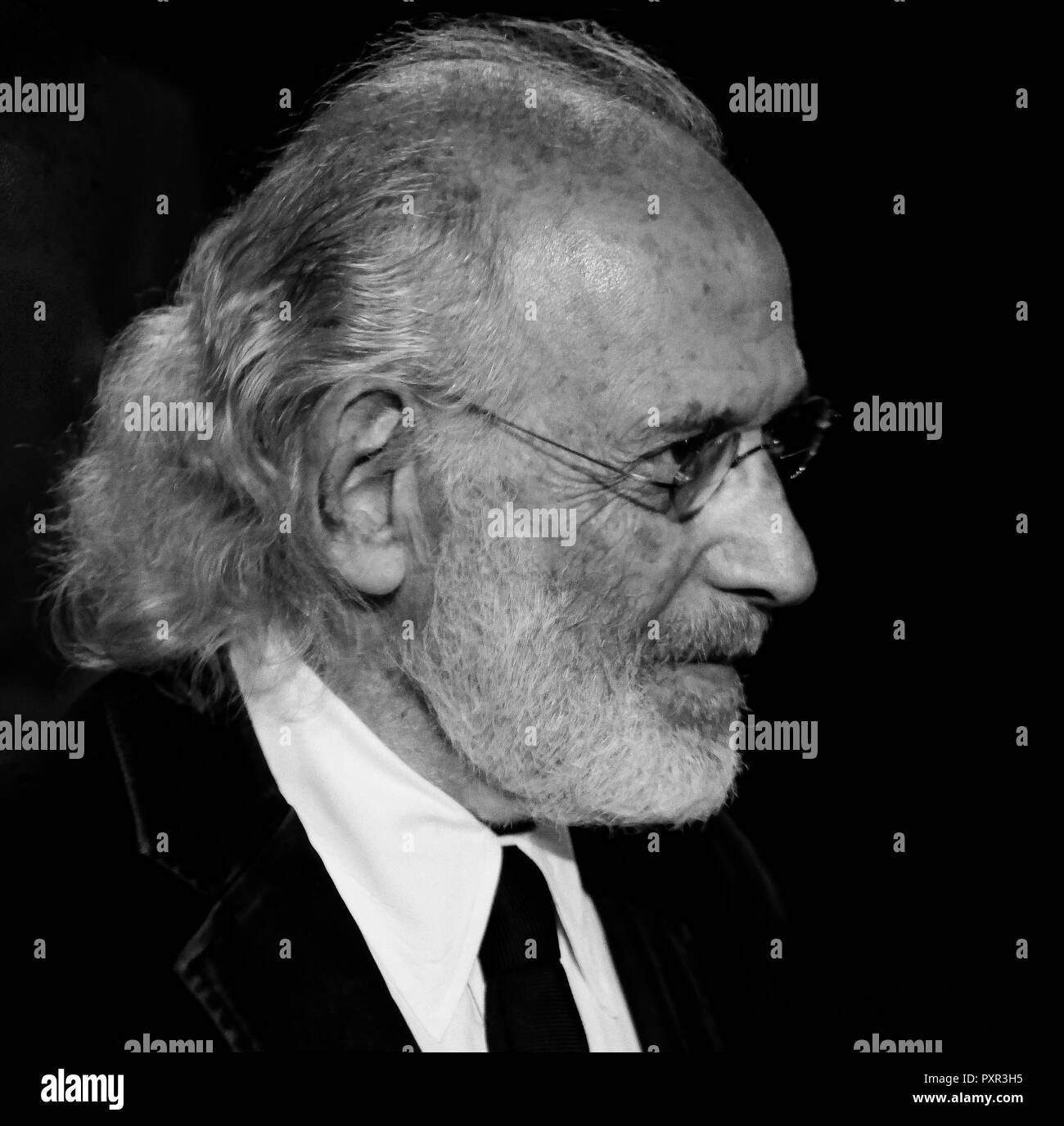 Ritratto di american film maker Jerry Schatzberg, Lumiere Film Festival, Lione, Francia Foto Stock