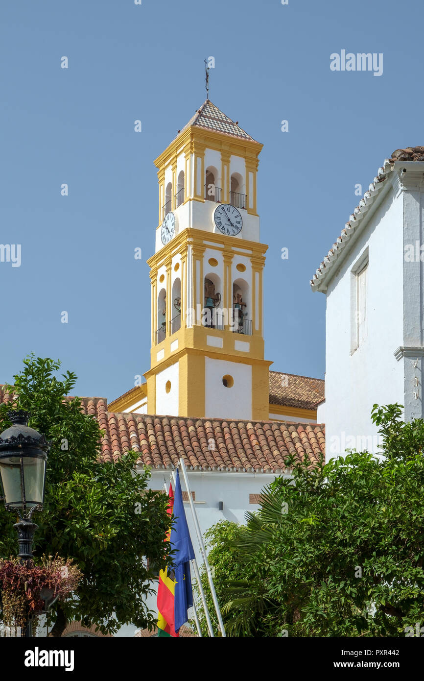 Chiesa di Nostra Signora dell'Incarnazione, Marbella, Spagna Foto Stock