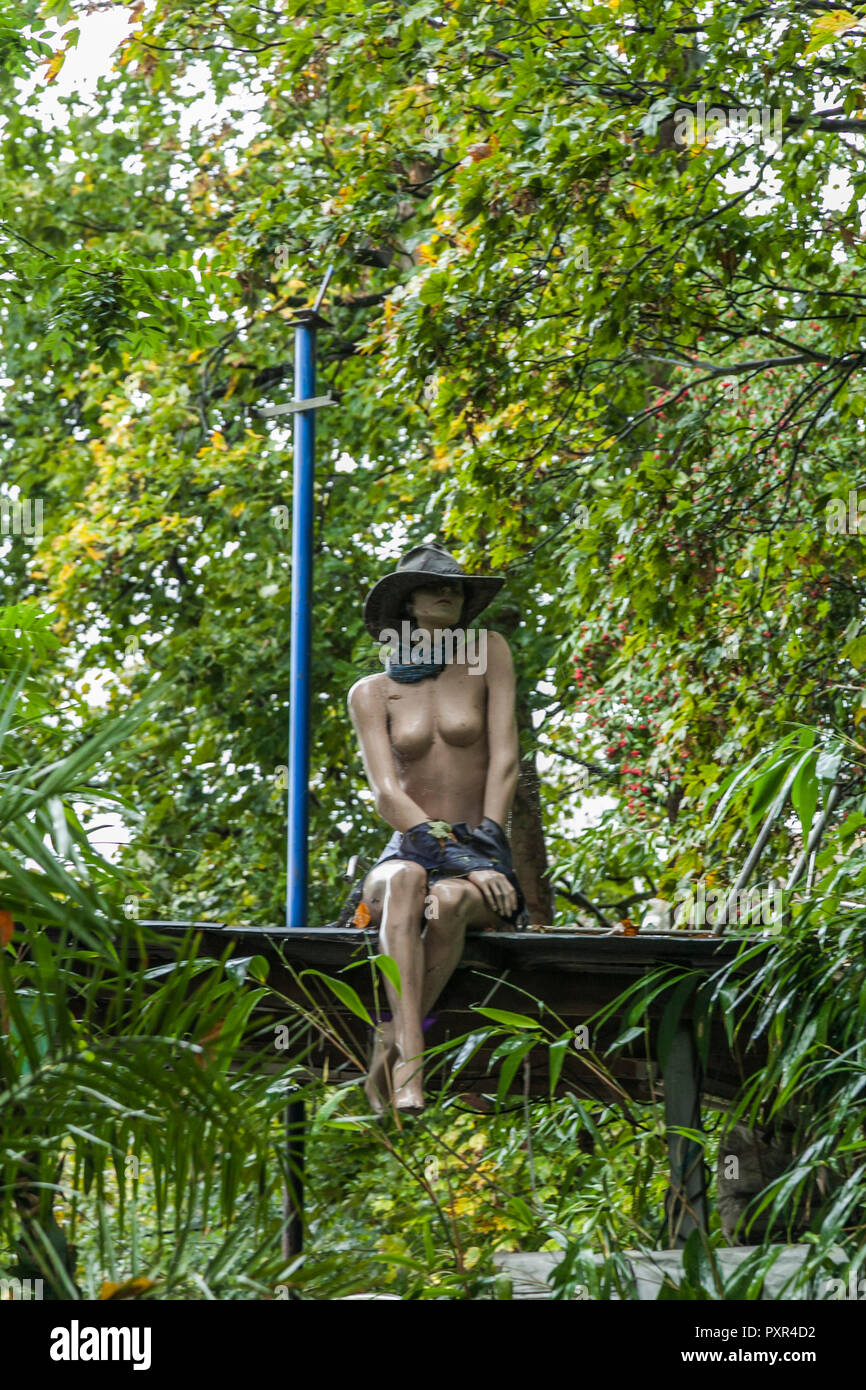 Eel Pie Island,Londra,l'Inghilterra,UK Foto Stock