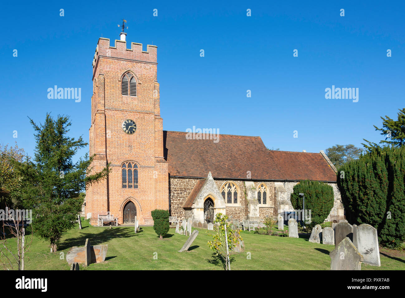 La Pieve di Santa Maria, Church Road, Winkfield, Berkshire, Inghilterra, Regno Unito Foto Stock