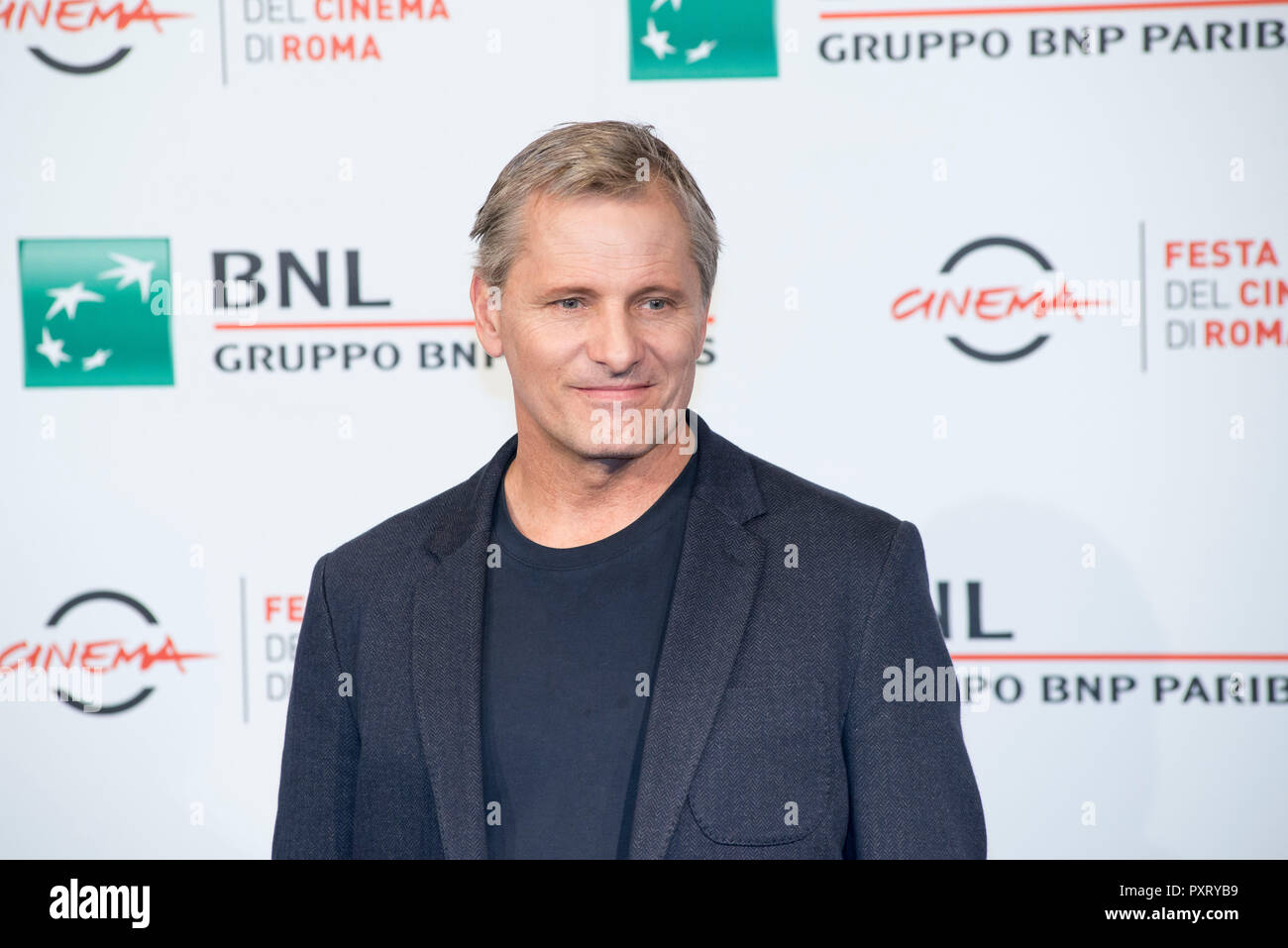 Roma, Italia. 24 ott 2018. Roma, Italia. 24 ottobre, 2018. Viggo Mortensen frequentando il photocall al XIII Roma Film Fest Credito: Silvia Gerbino/Alamy Live News Credito: Silvia Gerbino/Alamy Live News Credito: Silvia Gerbino/Alamy Live News Foto Stock