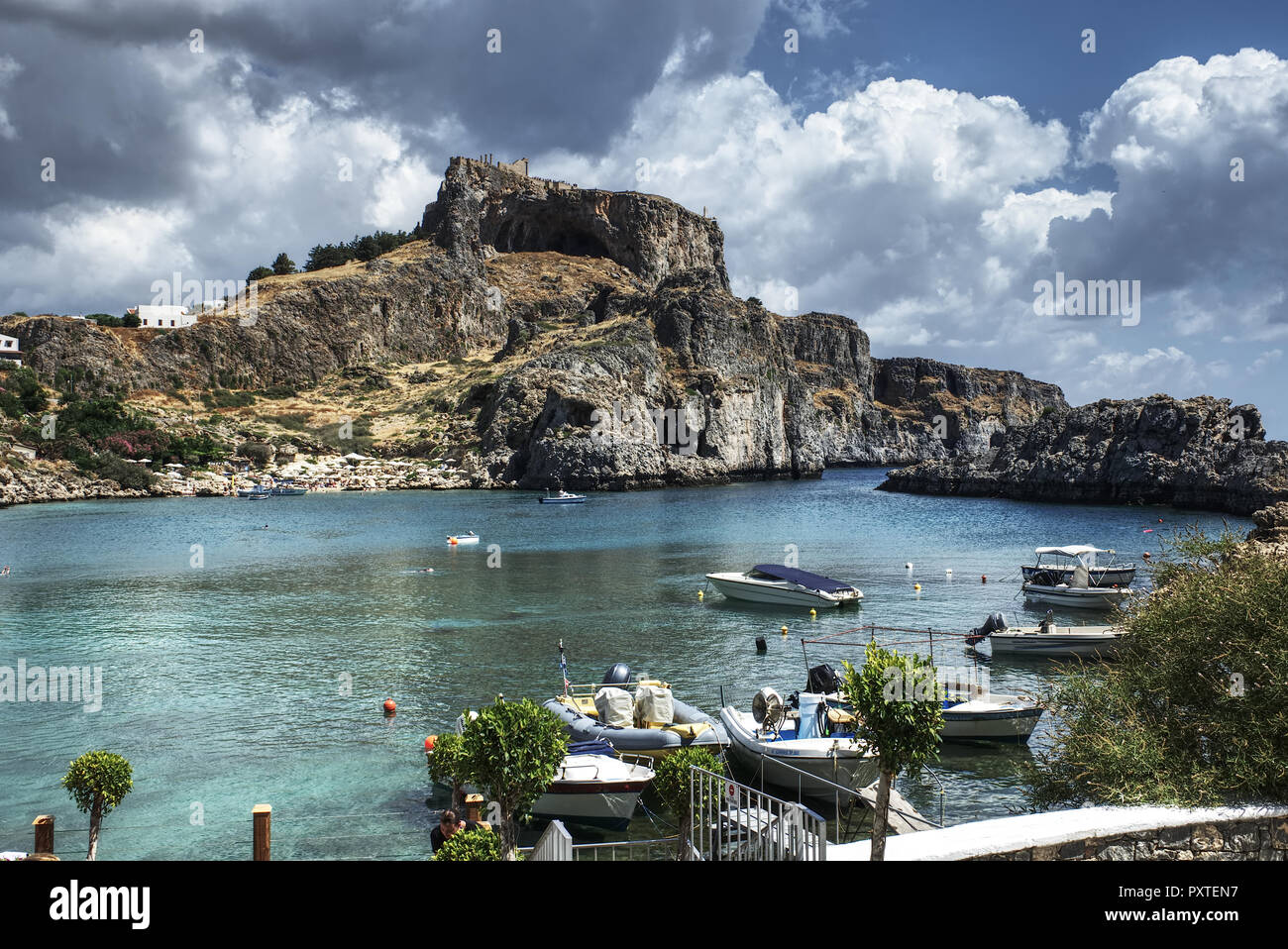 Saint Paul Bay, Rodi, Griechenland Foto Stock