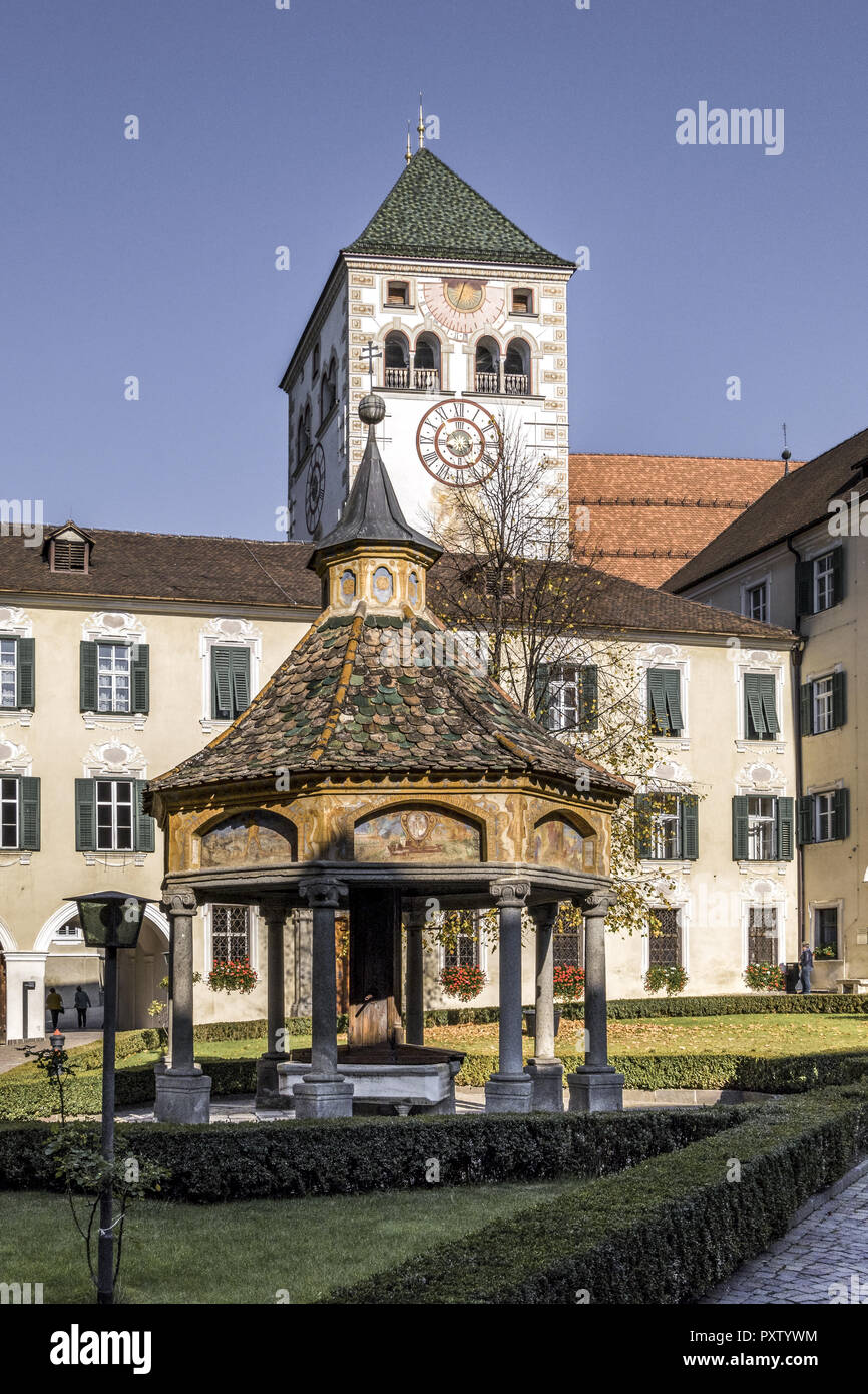 Abbazia di Novacella a Bressanone Alto Adige - Italia Foto Stock
