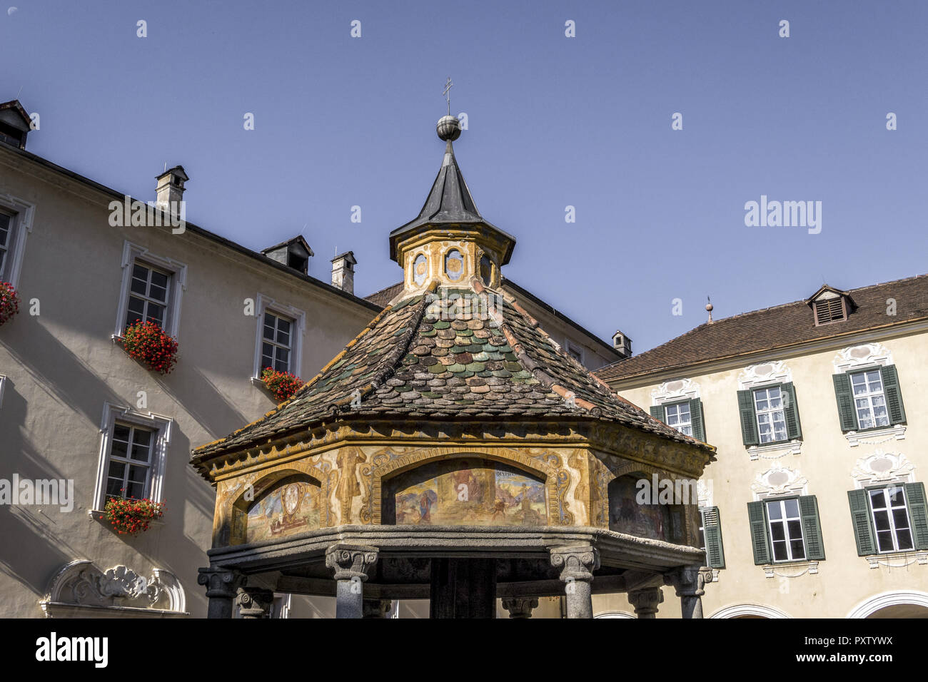 Abbazia di Novacella a Bressanone Alto Adige - Italia Foto Stock