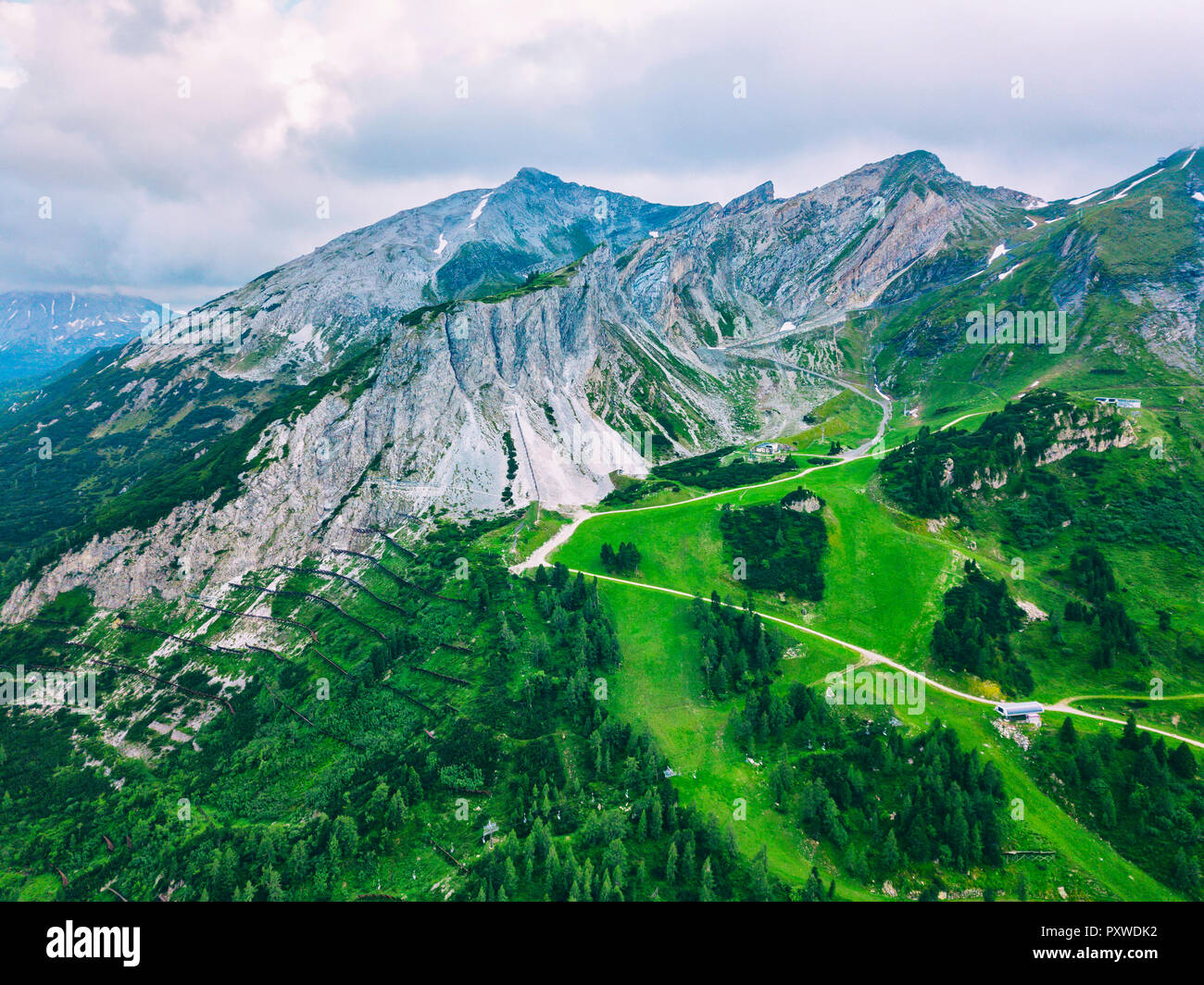 Salisburgo, Austria Membro, Obertauern in estate Foto Stock