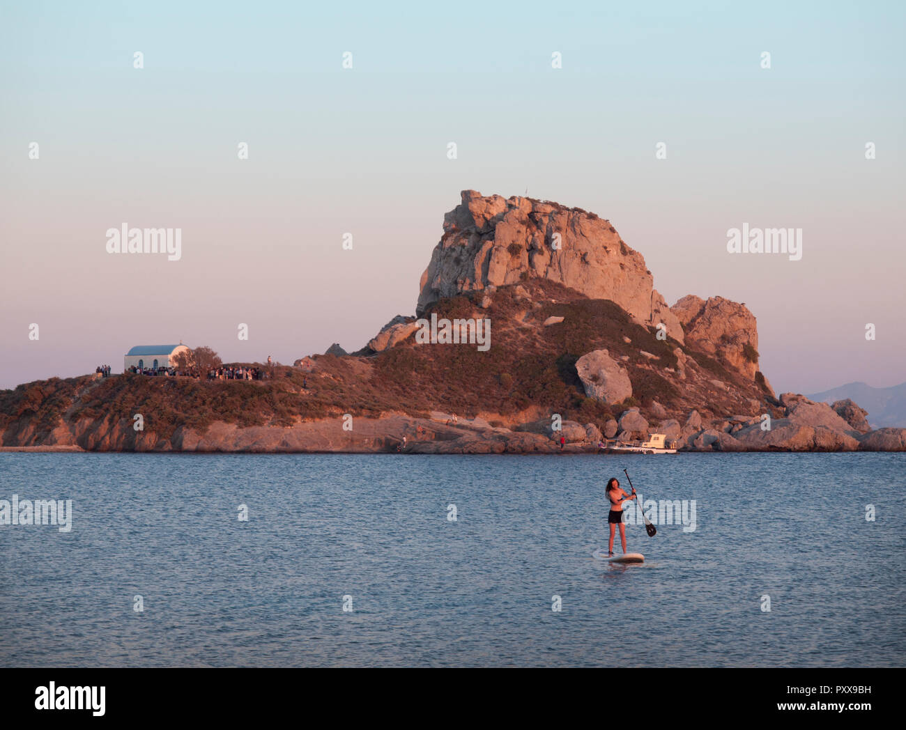 Kastri Isola Vicino A Agios Stephanos Spiaggia Di Kefalos