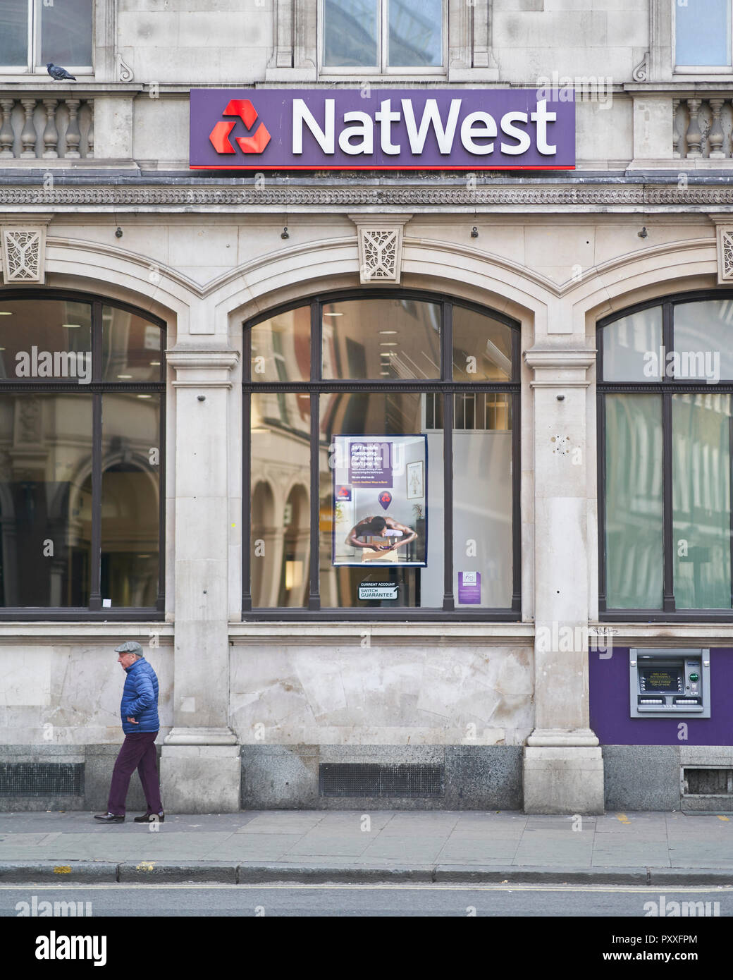 Natwest Bank Branch Foto Stock