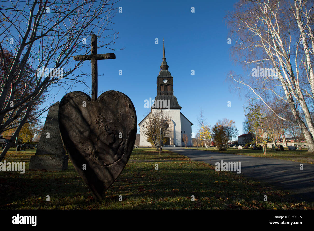 Överkalix, Norrbotten County, Svezia Foto Stock