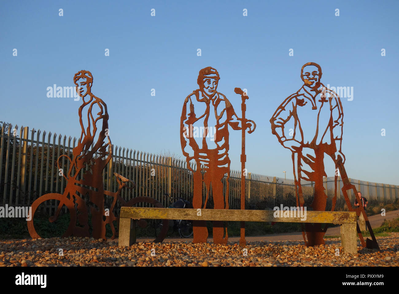 Ritratto banco in Stroud, East Sussex, Regno Unito Foto Stock