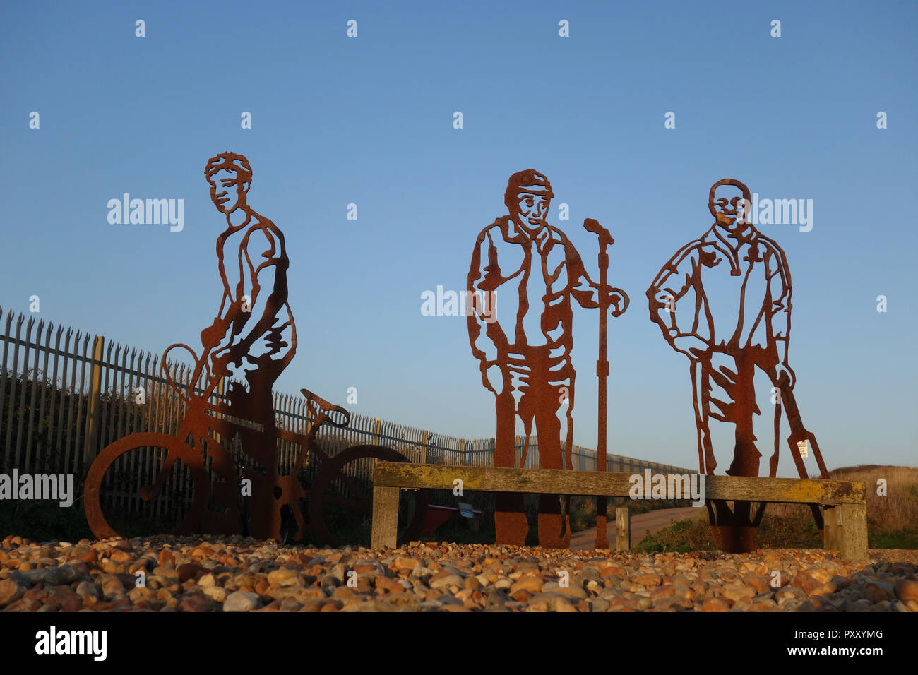 Ritratto banco in Stroud, East Sussex, Regno Unito Foto Stock