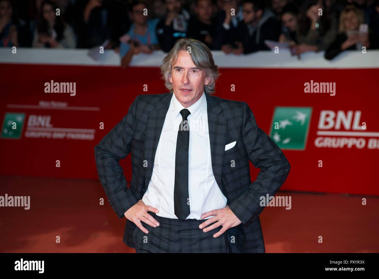 Roma, Italia. 24 ott 2018. Steve Coogan frequentando il tappeto rosso di Stan & Ollie a Roma Film Fest 2018 Credit: Silvia Gerbino/Alamy Live News Foto Stock