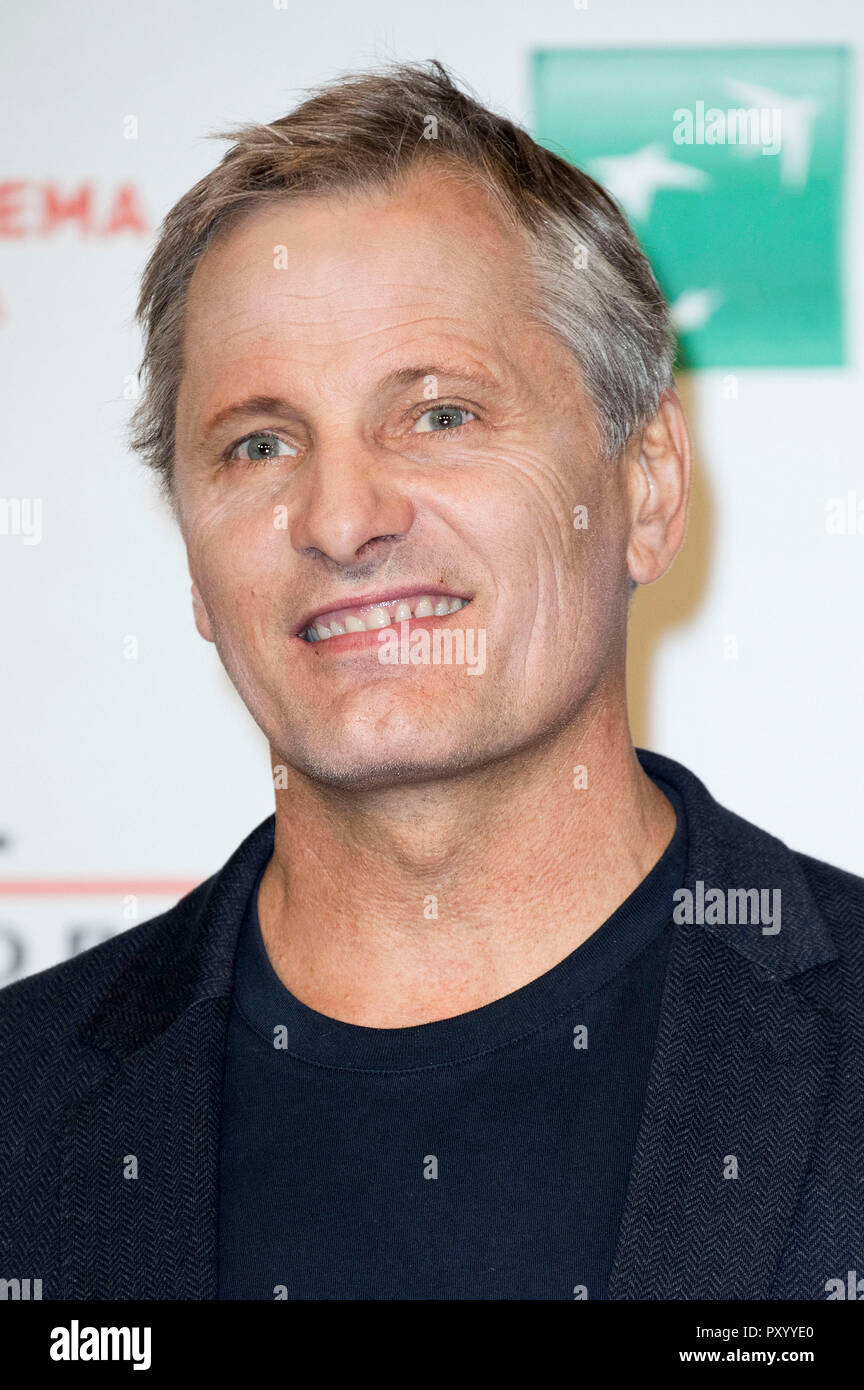 Viggo Mortensen assiste il "Libro verde" photocall durante il XIII Roma Film Festival presso Auditorium Parco della Musica il 24 ottobre 2018 a Roma, Italia. | Utilizzo di tutto il mondo Foto Stock