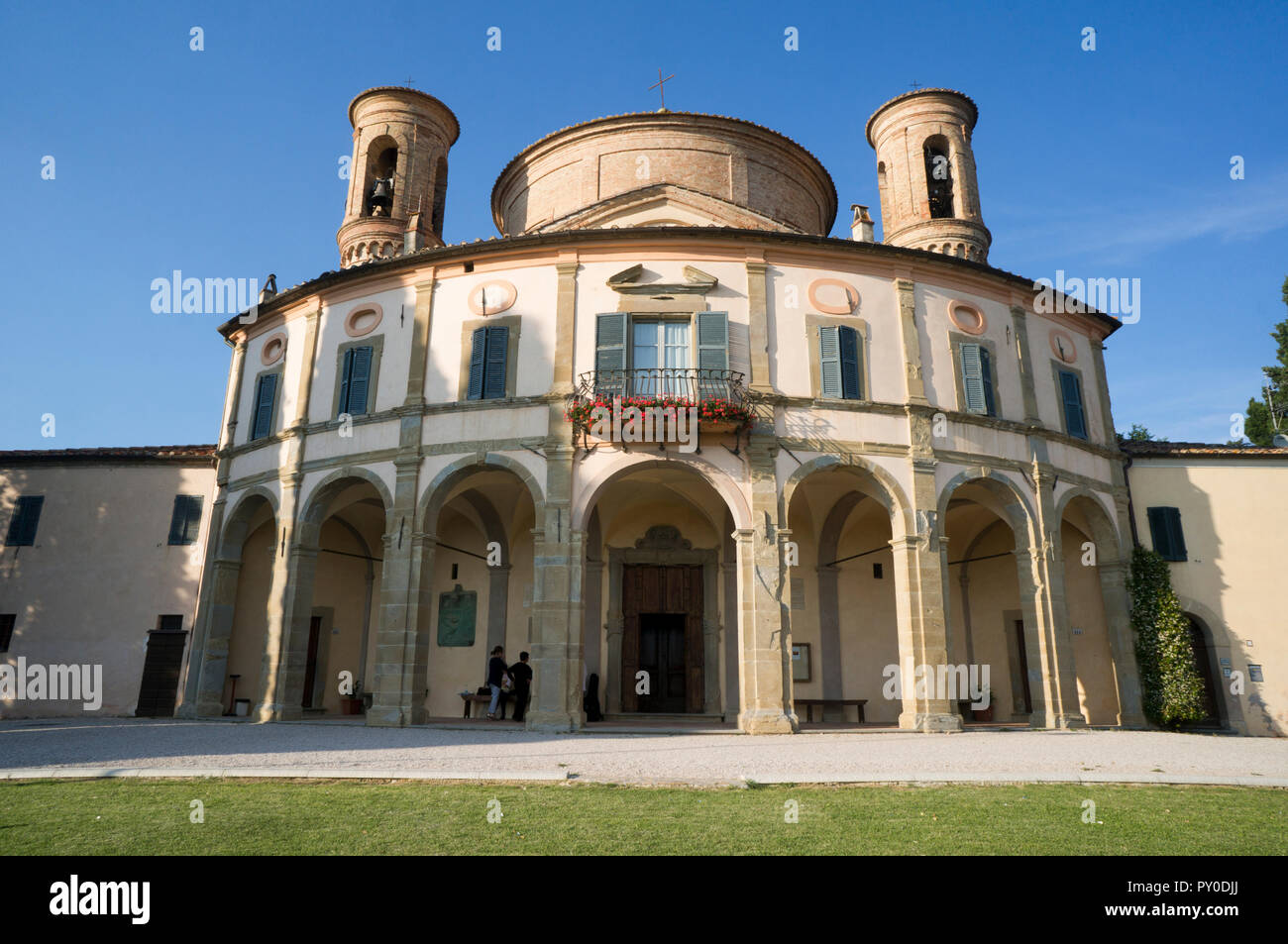 Santuario della Madonna di Belvedere, vicino a Città di Castello in Umbria, Italia Foto Stock