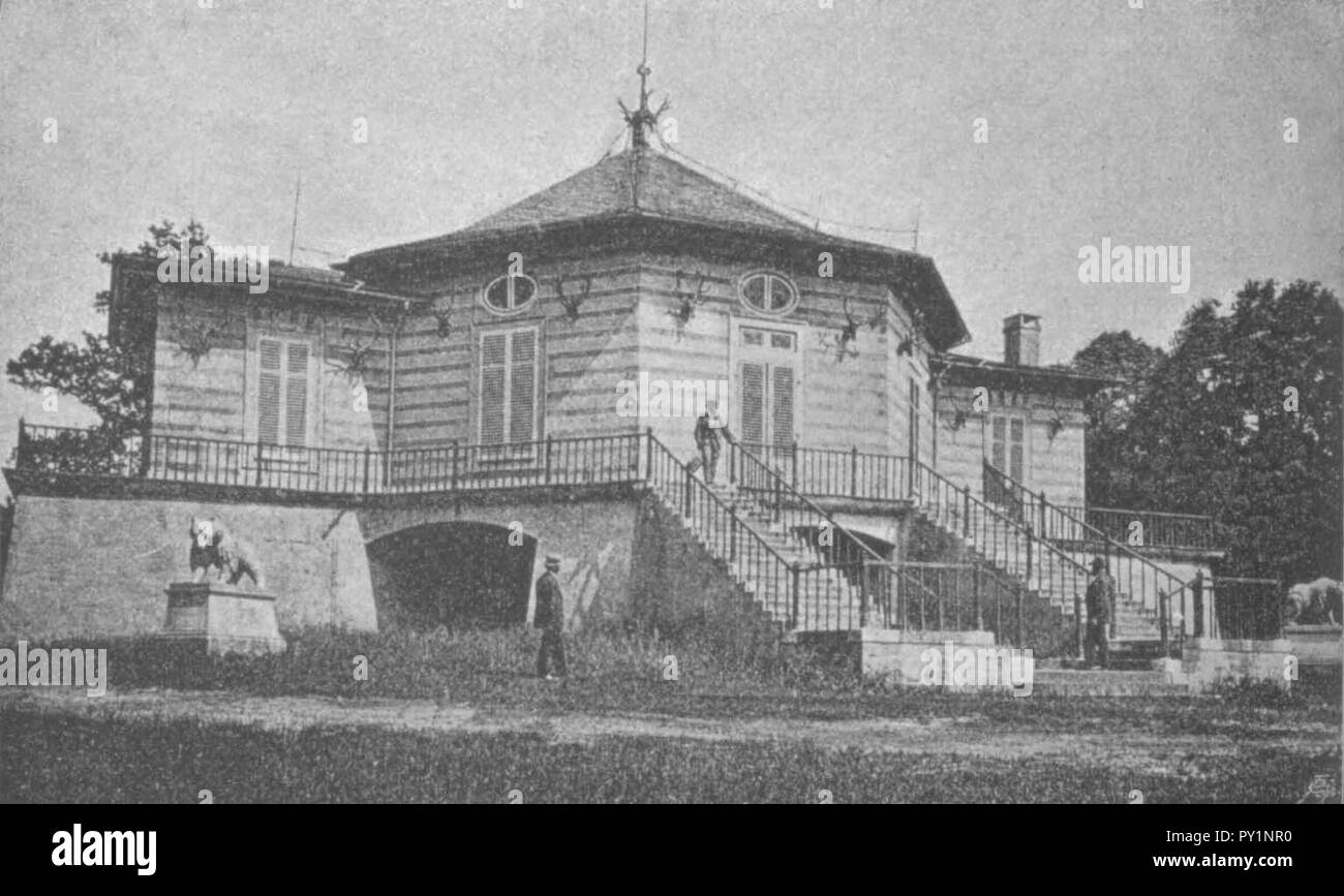 Bärenschlössle, vor 1887. Foto Stock