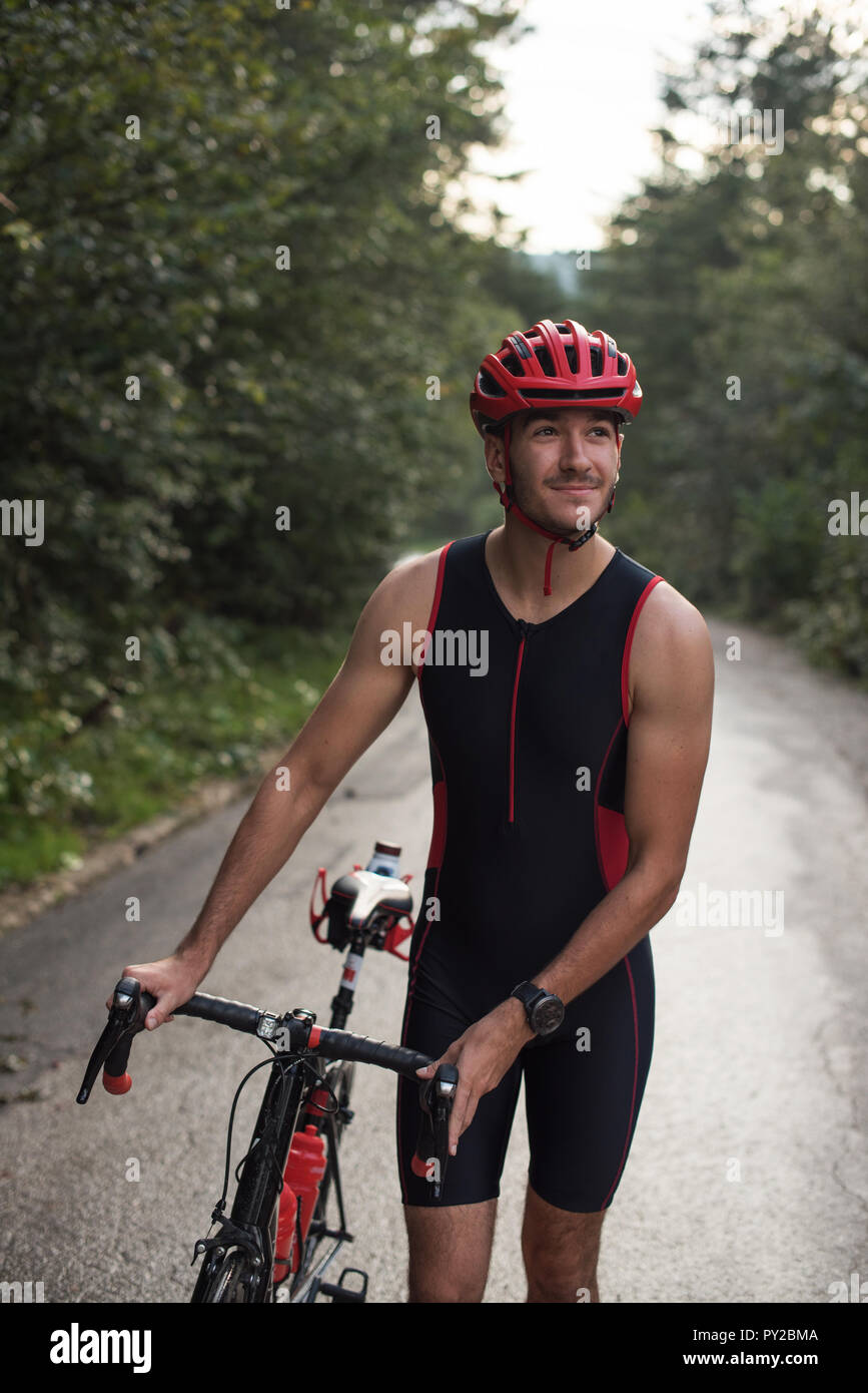 Lycra Cyclist Immagini e Fotos Stock - Alamy